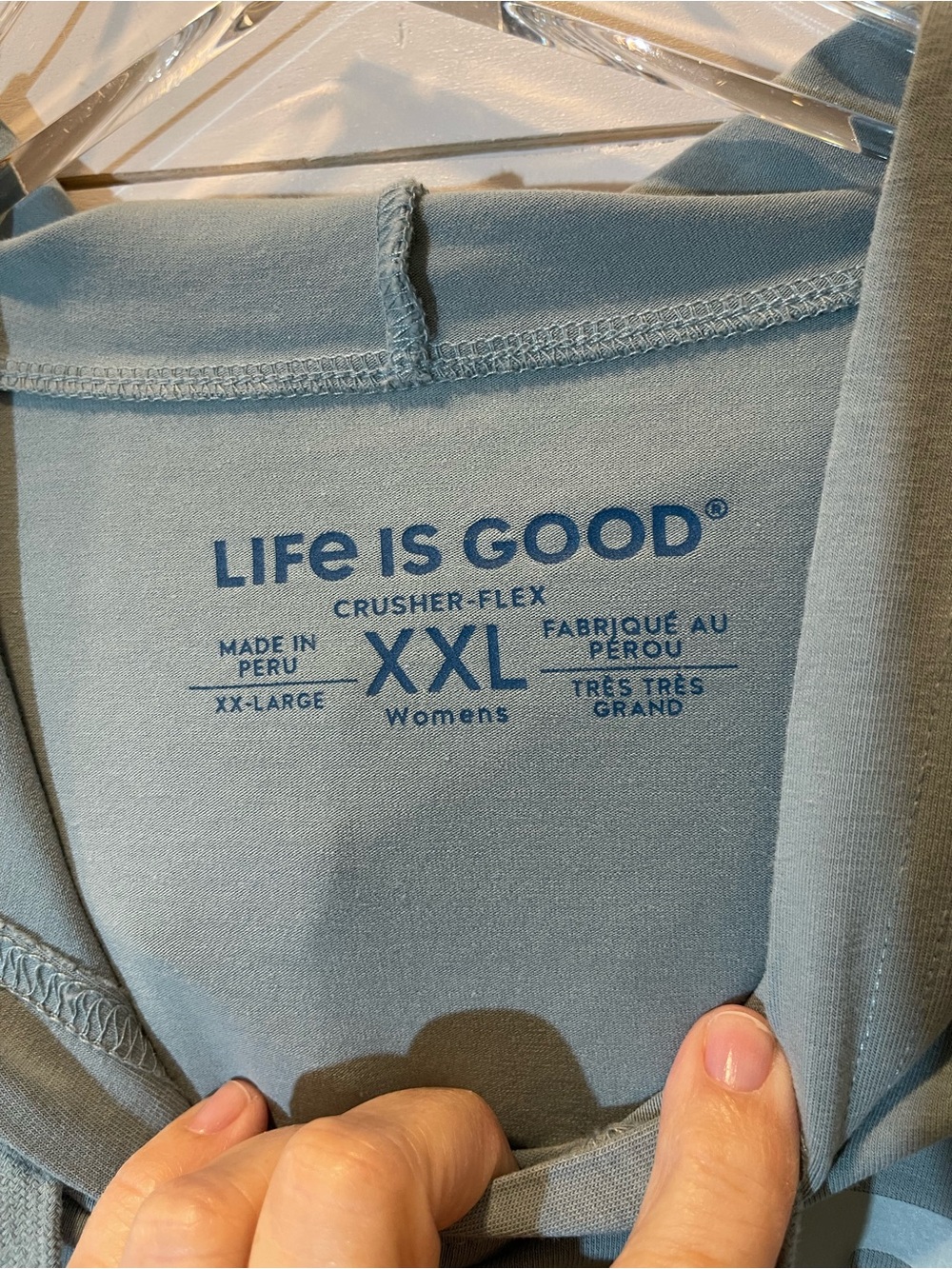 Life Is Good Good Vibes Sage Crusher Flex Hoodie Size XXL - Picture 2 of 6